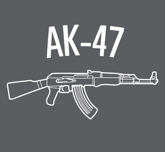 Upg Ak 47 メディカルマリファナ Tシャツ