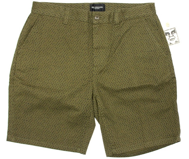 OBEY Working Man II オリーブ ショートパンツ