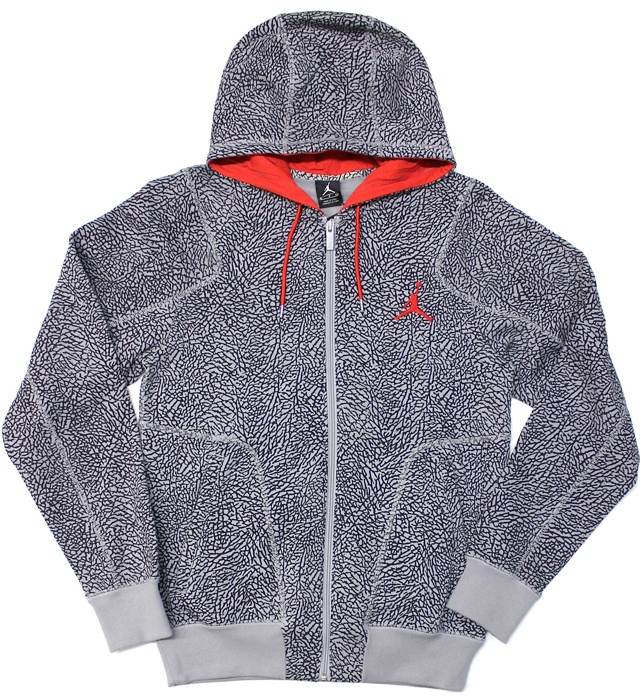 NIKE Jordan エレファント ジップフードスウェット 2色展開