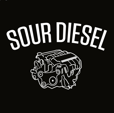 Upg Sour Diesel メディカルマリファナ Tシャツ